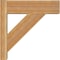 Ekena Millwork Traditional Block Rough Sawn Outlooker, Western Red Cedar, 6"W x 18"D x 18"H OUT06X18X18TRA05RWR - alternate 2